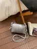 Bolso de Almohada Tejido de Moda Tendencia para Mujer, Bolso de Hombro Versátil Simple Estilo Coreano Primavera 202, Bolso Cruzado Casual de Nicho