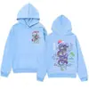 Sudadera con Capucha Estampada de Diseño Japonés Simple de Marca de Moda Simple y Versátil