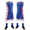 Traje de baloncesto para hombre, traje de entrenamiento de baloncesto universitario, camiseta de juego empresarial, chaleco, impresión, fábrica de impresión al por mayor