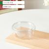 Tazón de Polvo de Hielo de Taro con Barro Caja Tazón Desechable Hielo Yogur Fruta Pesca Gelatina Transparente Bolas Comerciales Vaso de Embalaje Especial para Llevar