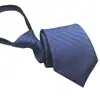 Corbata de Hombre Atada a Mano de 6 cm Corbata con Cremallera sin Nudo de 8 cm Negocios Formal de Gama Alta Fácil de Tirar Shaoxing Shengzhou