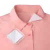 Parche moldeador de cuello para camisas POLO blancas, pieza de soporte para el cuello para prevenir arrugas, da forma al cuello de forma natural y lo mantiene recto sin que se enrolle, parche triangular invisible