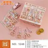 Tijeras de oficina al por mayor en stock, tijeras para cortar papel DIY para estudiantes, tijeras de acero inoxidable para cocina doméstica, tijeras para manualidades infantiles