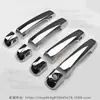 Adecuado para Toyota Overbearing Modificado Toyota 4Runner Cubierta de Manija de Puerta Decorativa Manija de Puerta Pegatina Anti-Rayaduras