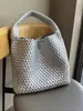 2024 nuevo bolso de alta calidad tejido a mano bolso tote grande para hombro bolso de axila bolso cubo bolso para mamá moda