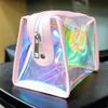 Bolsa Láser de Gran Capacidad Bolsa Transparente para Cosméticos TPU Bolsa de Tocador Fantasía Bolsa Impermeable para Viaje con Cosméticos Logo Personalizado