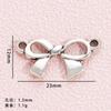Colar com Pingente de Laço Popular Transfronteiriço Liga Acessórios de Joalheria DIY Xizang Colar com Pingente de Pulseira de Laço