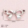Colar Pingente Laço Popular Transfronteiriço Liga Acessórios de Joias DIY Pingente de Pulseira Colar Laço Tibetano Inglês