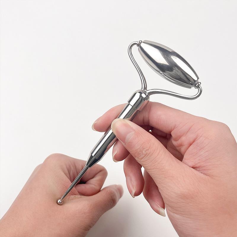 不锈钢滚轮按摩器