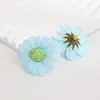 Cabeças de Flores de Crisântemo Amazon, Flores Artificiais Pequenas, Cabeças de Flores Artificiais, Pequenos Cabeçotes de Margarida, Decorações para Chapéus, Flores Artificiais para DIY Feitas à Mão, Flores Artificiais
