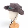 Gorro Bennie de Colorblock Lavado Sombrero de Vaquero Occidental Sombrero de Pescador de Ala Ancha para Hombre y Mujer Sombrero de Sol para Pesca al Aire Libre y Montañismo