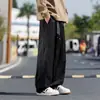 Pantalones de Trabajo de Marca Americana de Moda Talla Grande para Hombre Primavera y Otoño Sueltos Rectos Casuales Pantalones Largos de Pierna Ancha de Moda para Hombre
