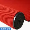 Alfombra de rayas dobles en stock, felpudo absorbente de agua y quitapolvo, tapete de piso de PVC para hoteles, centros comerciales, escaleras y pasillos de oficinas