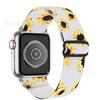 Correa de reloj elástica tejida integrada de nailon universal compatible con Apple iWatch 4/5/6 disponible en stock.