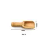 Cuchara de Madera Maciza, Madera de Haya, Madera de Loto Cuchara de Madera para Sales de Baño, Cuchara de Madera para Té, Cuchara para Sal, Mini Cuchara de Madera, Cuchara de Madera para Café, Sales de Baño