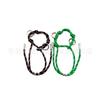 En stock Miu Miu Diy Poliéster Hueco Color Nailon Bolso de Mano Cuerda Colgante Cintura Cordón Colgante Tejido de Color