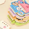 Cuaderno Plegable Nuevo Estilo Temática de Gatos, Cuaderno Portátil en Blanco de Forma Irregular, Papelería para Estudiantes, Bloc de Notas, Regalo Pequeño