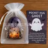 Nuevo producto de gran éxito en el mercado internacional: Ángel Fantasma Acrílico Plano Conmemorativo Halloween Navidad Bolsillo Bendición Decoración