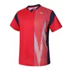 Nuevos Uniformes de Bádminton Yy para Hombres y Mujeres, Uniformes de Equipo Estampados, Uniformes de Competición de Manga Corta Transpirables de Secado Rápido, Compra Grupal al por Mayor