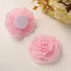 Ins Estilo Coreano Doce Contraste Renda Malha Flor DIY Laço de Cabelo Corda de Cabelo Acessório de Cabeça Corsage Fantasia Acessórios de Flor