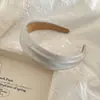 Faixa de Cabelo Antiderrapante Cor Sólida Estilo Coreano para Controlar Fios Soltos e Aumentar o Volume no Topo da Cabeça Faixa de Tecido para Cabelo Estilo Coreano Estilo Suave Presilha de Cabelo Acessórios de Cabelo