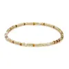 Venta Caliente Transfronteriza Estilo Bohemio Pulsera de Cuentas de Arroz Coloridas Hecha a Mano Estilo Playa Oceánica Europeo y Americano