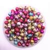 4-12mm Frosted Stardust Beads Loose Spacer Beads Jóias Fazendo DIY Pulseira de Natal Frisada