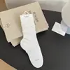 Calcetines de media suela para mujer, calentadores de pierna estilo Miu inspirados en el ballet para pasarela, calcetines transpirables y adelgazantes de media pantorrilla