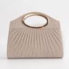 Bolsos Transfronterizos, Bolsos de Mano Plisados para Socialités, Bolsos Tote Pequeños, Bolsos de Mano para Banquetes, Bolsos Cruzados de Noche Románticos para Mujer