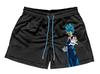 Pantalones de playa de impresión digital transfronterizos pantalones cortos de impresión 3D pantalones de playa 3D de playa anime Dragon Ball