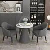 Juego de mesa y silla pequeño y sencillo para hoteles de negocios, áreas de recepción, salones de belleza, salas de exposición y áreas de ocio