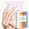 Pluma Aplicadora de Aceite Natural para Cutícula Transfronteriza, Pluma de Aceite para Cuidado de Uñas, Pluma de Aceite Nutritivo para Uñas, Aceite Líquido para Bordes de los Dedos, Gel para Cuidado de Uñas