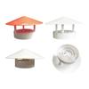 Tampa de chuva de PVC tampa de ventilação tampa de ventilação tampa de tubo porta de ventilação multi-especificação 50 75 110 160mm saída de fábrica