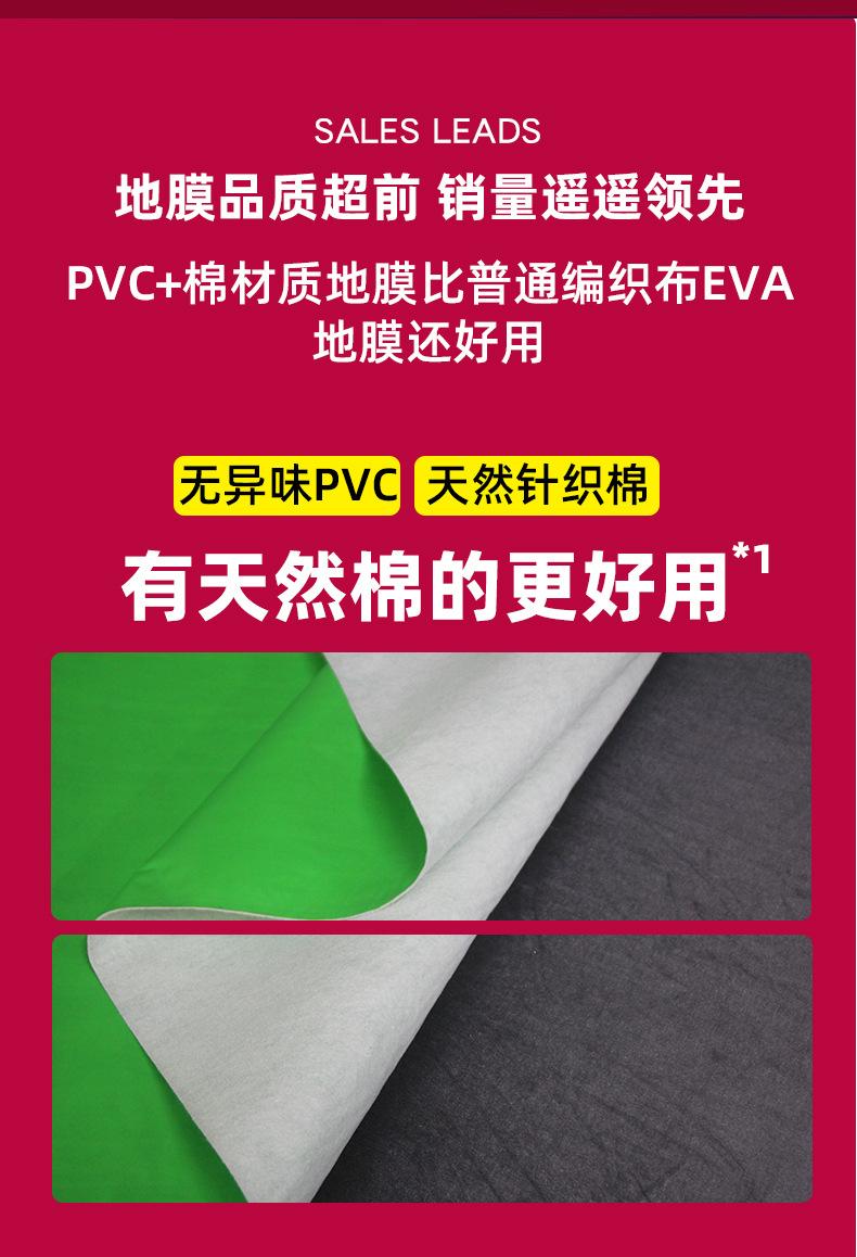 PVC复合针织棉描述