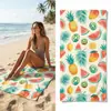 Popular toalla de baño de comercio exterior transfronterizo, absorbente, portátil, de secado rápido, toalla de playa, toalla deportiva de verano para exteriores, natación, yoga