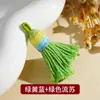 Estilo Étnico Fio de Algodão Torcido à Mão Borla DIY Acessórios de Tecelagem Feitos à Mão Pingente Chaveiro Acessórios de Decoração para Joias