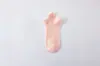 Meias Femininas Respiráveis Cor Sólida Malha Fina Estilo Coreano Meias Curtas Vazadas Absorventes de Suor Fabricante de Meias de Algodão Femininas Venda por Atacado Dropshipping