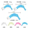 Luvas de Silicone Meio Dedo para Natação ao Ar Livre Adulto Patas de Sapo Pato Crianças Aprender a Nadar Acessórios Remo de Mão Peixe Voador