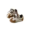 Tênis Casual Infantil para Meninas, Estilo Coreano Tênis Forrest Gump, Novo Modelo Primavera e Outono 2026, Sola Macia, Antiderrapante, Tênis para Bebês com Velcro