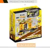 Venta caliente transfronteriza niños eyección aleación Ingeniería de Fuego ciudad militar estacionamiento niño juguete modelo de coche