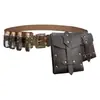 Riñonera YSFYSFTEMU con Forma de Barco Medieval, Estilo Vikingo Nórdico, Accesorio Retro de Cosplay