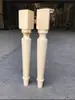 Patas de Mesa Macizas Talladas en Madera de Dongyang, Patas Talladas para Mesa de Comedor, Patas de Gabinete, Patas para Mesa de Café DIY, Patas Redondas para Mesa, Soportes de Columna Romana, Estilo Europeo
