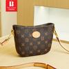 Bolso de mujer Bani Meizi, bolso de hombro, nuevo, de alta gama, estilo retro, con estampado floral antiguo, diseño exclusivo para llevar debajo del brazo, bolso pequeño cruzado al por mayor.