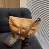 Bolso Transfronterizo de Gran Capacidad para Mujer 2025 Nuevo Diseño Nicho Bolso de Hombro Cruzado Sensación de Alta Gama Bolso de Tela Bolso Dumpling