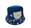 Sombrero de Pescador para Niños Verano Nuevo Sombrero de Sol Estampado de Dibujos Animados Sombrero de Excavador Sombrero de Sol para Bebé Venta al por Mayor T494