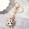 Série Oceano Strass Tartaruga Marinha Animal Chaveiro Pingente Comércio Exterior Transfronteiriço Criativo Tartaruga Liga Chave Acessórios
