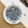 Xingtai Cuentas de Bola de Cristal Cristalino Coloridas Brillantes Redondas Hechas a Mano Material para Abalorios Accesorios para Cortinas de Cuentas Cuentas Separadas Cuentas de Luz de Cristal