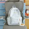 Mochila Escolar Transfronteiriça para Meninas do Ensino Fundamental, Alunos do Ensino Médio e Alunos do Ensino Fundamental, Grande Capacidade, Mochila Tendência de Nicho com Acabamento de Alta Qualidade