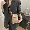 Bolsa para Teléfono Móvil con Borlas Nueva Tendencia Otoño e Invierno 2025 Nicho Bolso de Hombro para Mujer Aspecto Elegante Moda Casual Bolso Cruzado