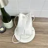 Bolso Cubo Nuevo de Cordón para Mujer Verano 2026, Bolso de Hombro de Diseño Nicho para el Trabajo, Bolso Cruzado de Color Sólido
